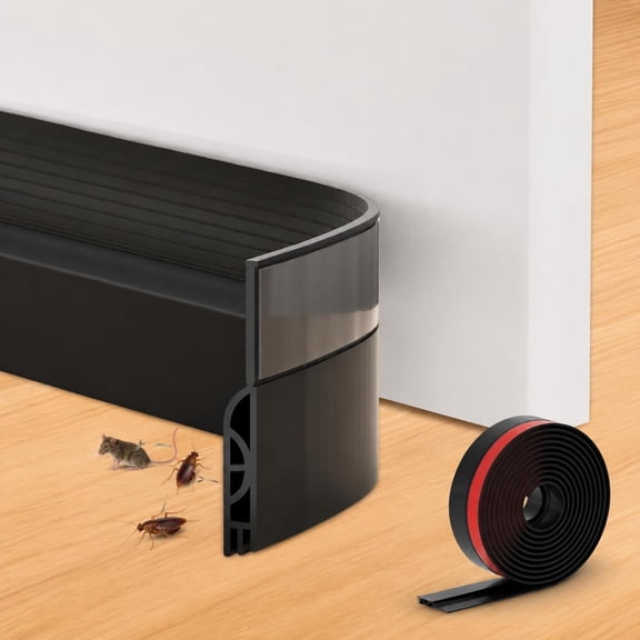 HEZIFQ 118" Extra Long Door Draft Stopper,Noise,Dust&Wind Blocker | Perfect for Standard&Oversized Doors. More Coverage. Less Waste. Better Value. Installs Quickly and Easily.