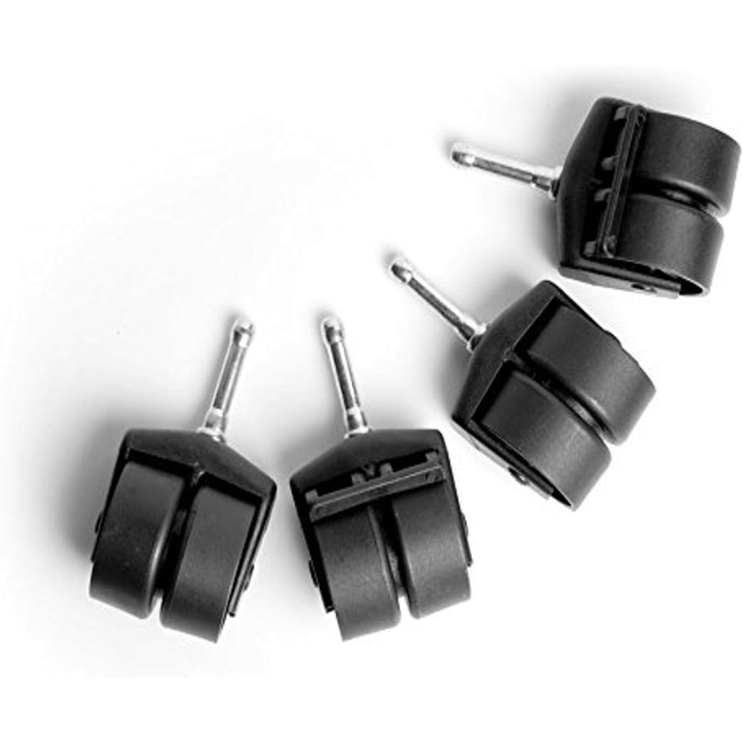 HElectQRIN Caster Wheels for Bed Frames, Black,