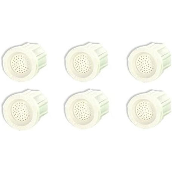 HElectQRIN Chemlawn Spray Gun 4.0 GPM Nozzles - White (Pack of 6)