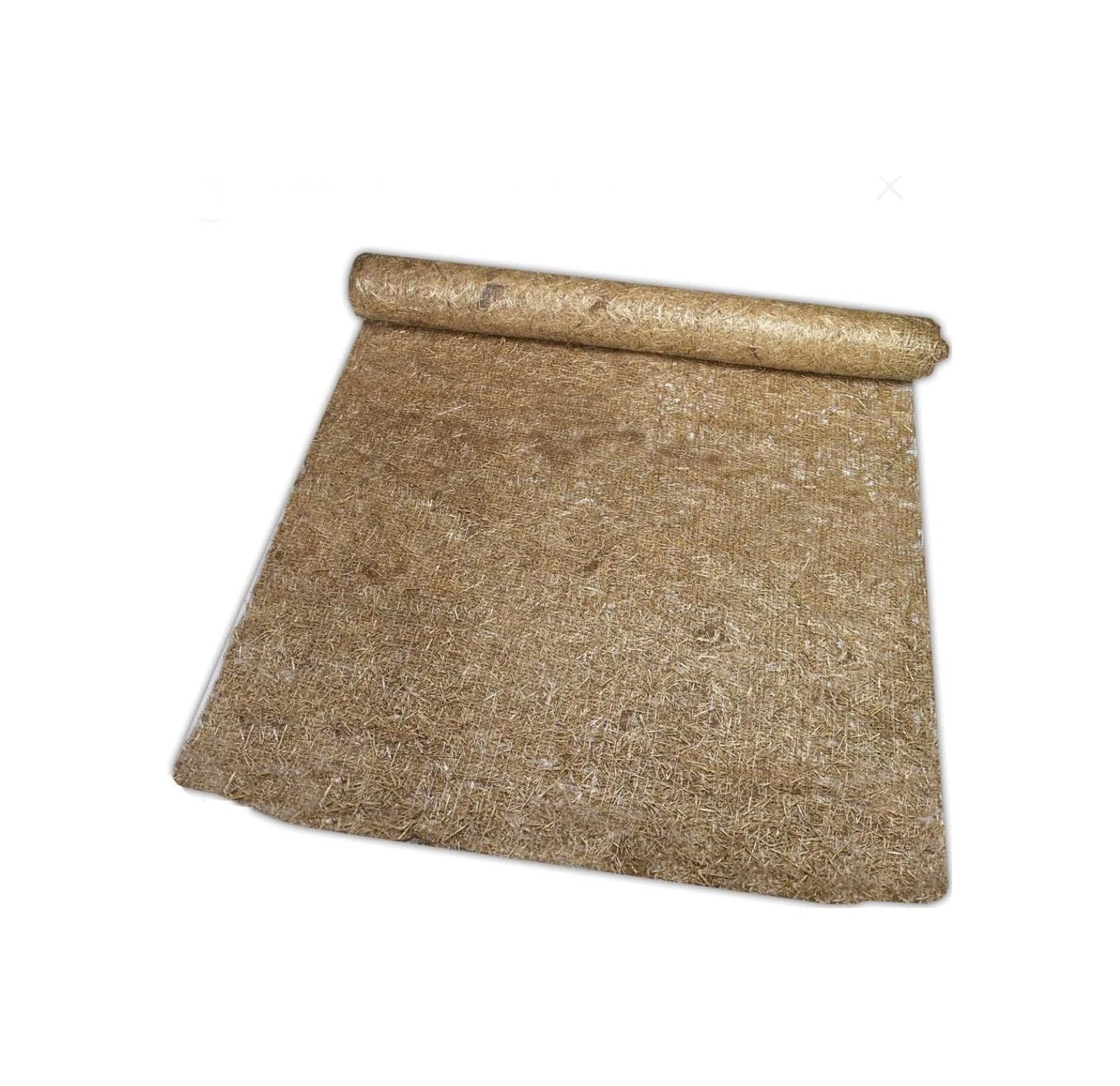 HElectQRIN Erosion Control Blanket (4' x 50') Straw Garden and