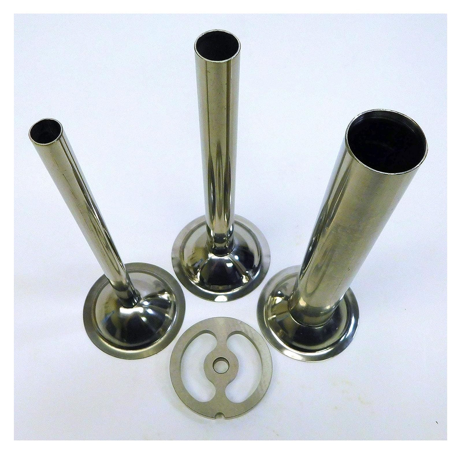 HElectQRIN Meat Grinder Sausage Stuffer Tubes Stuffing Kidney Plate