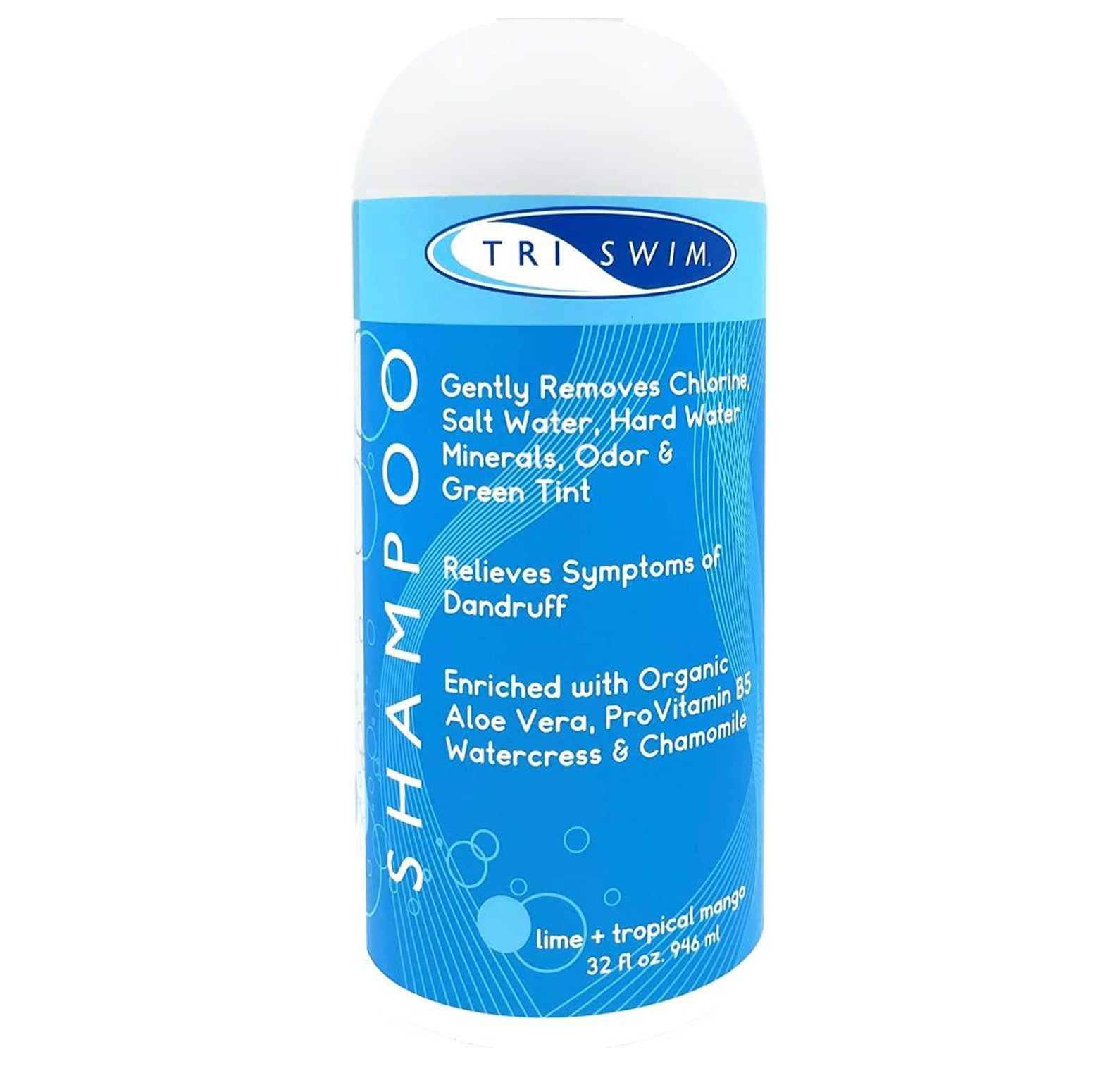 HElectQRIN Swim Shampoo 32 Fl Oz, Removes Chlorine Buildup Swimmers Shampoo For Undoing The