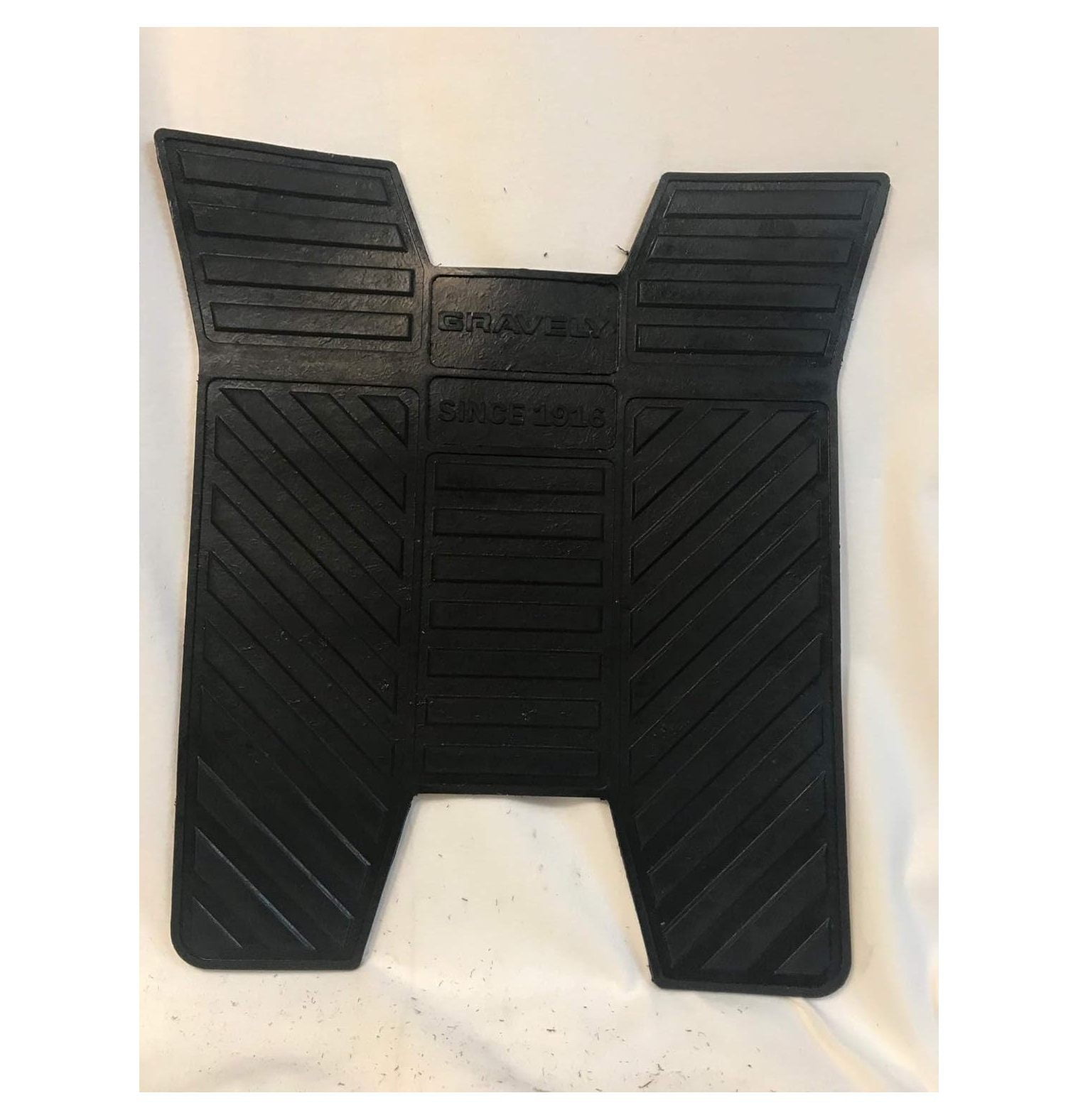 HElectQRIN Zero Turn Mower Rubber Floor Mat Part 04751400 Fits ZTX
