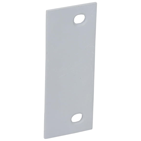 HF 45 Steel Door Hinge Cut Out Filler Plate, Prime Coated, 1-3/4" Width x 4-1/2" Height (Pack of 10)