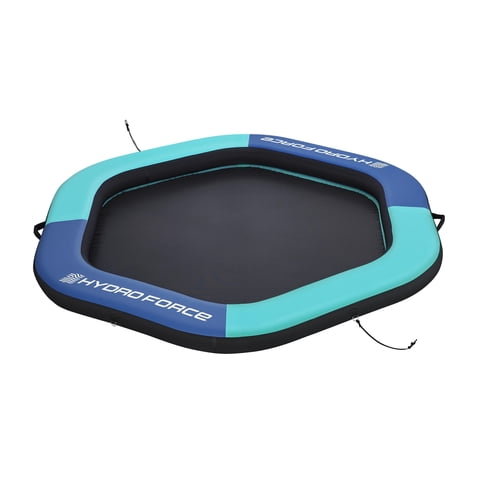 Hydro Force FortiFiber Drop Stitch 8ft Hammock Island Float, 6-Person