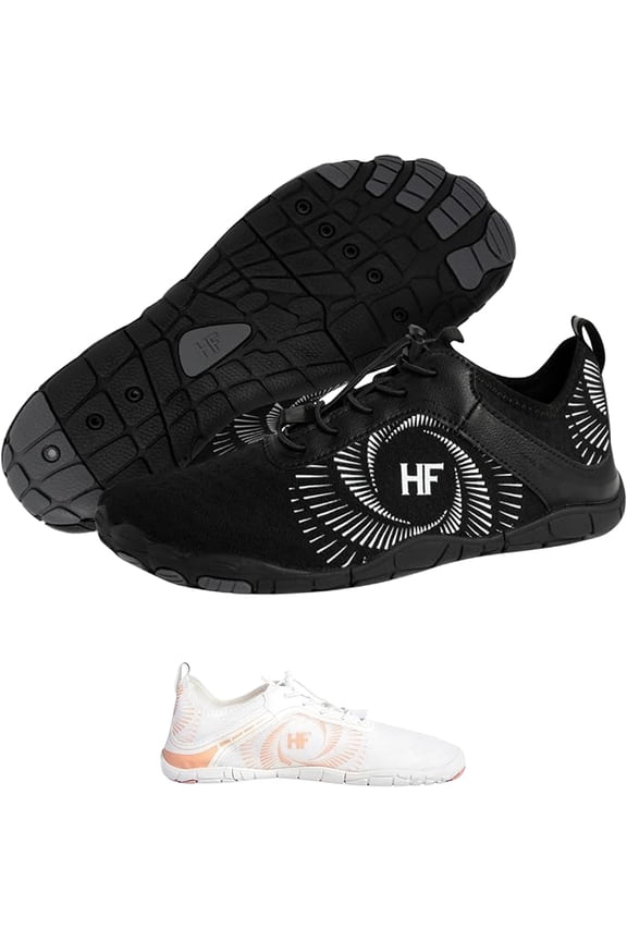 HF Active Barefoot Shoes - Wide Toe Box, Breathable, Flexible, Pain Relief Footwear for Active Lifestyle (Unisex)