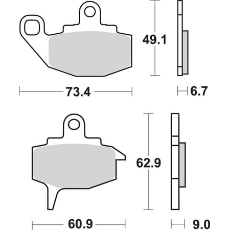 HF Ceramic Brake Pads