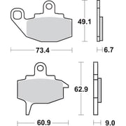 HF Ceramic Brake Pads
