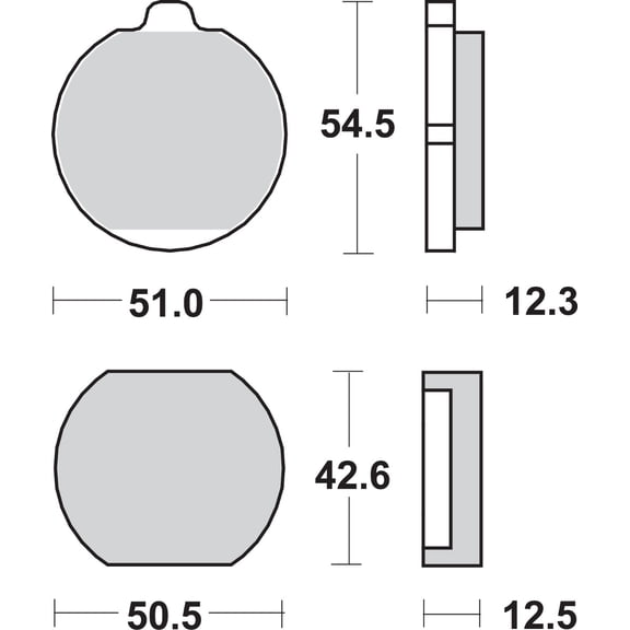 HF Ceramic Brake Pads