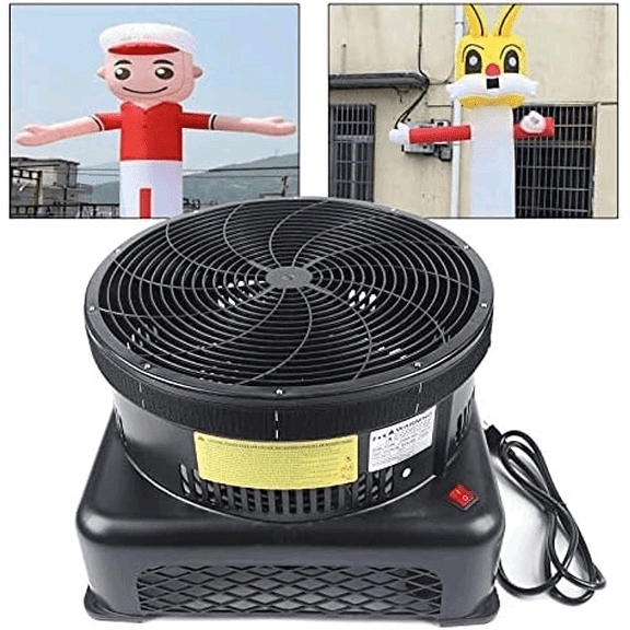 HF-D950 17.7inch Inflatable Puppet Dancer Blower, 110V 950W 420pa Wind Dancer Blower Fan, Inflatable Air Blower Special Fan for Single Leg-6m Inflatable Tube Man Model$$Sport & Recreation Other