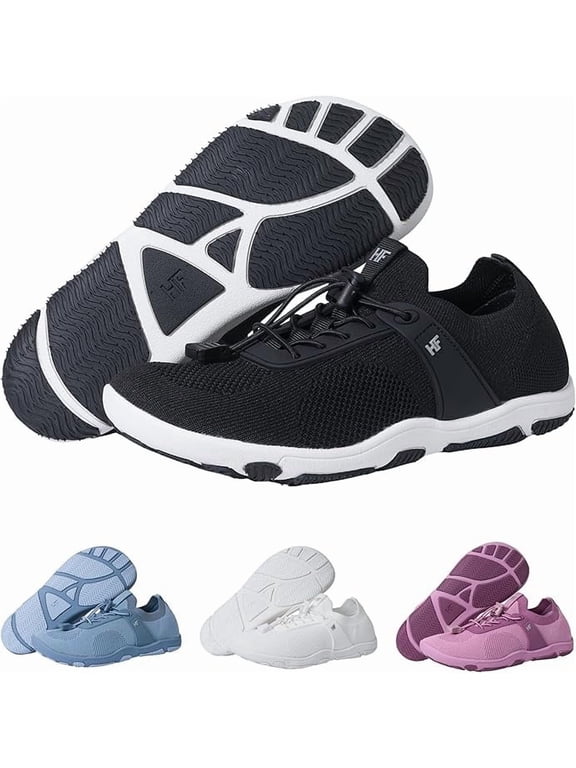 HF Hike Footwear TheoraPro Barefoot Shoes for Women & Men - Ergonomic Supportive Non-Slip Barefoot Shoes, Wide Toe Box Durable Breathable Ultralight Walking Shoe hiking boots
