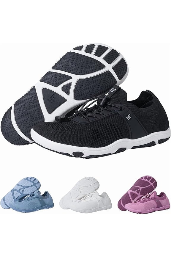 HF Hike Footwear TheoraPro Barefoot Shoes for Women & Men - Ergonomic Supportive Non-Slip Barefoot Shoes, Wide Toe Box Durable Breathable Ultralight Walking Shoe hiking boots