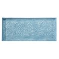 thumbnail image 1 of HF by LT Marbella Design Enamel Boot-Tray, 30 x 13 inches, Aqua Finish, 1 of 3