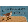 thumbnail image 1 of HF by LT Sand Piper 100% Coir Doormat, 18 x 30 inches, Naturally Durable, PVC-Backing, Sustainable, 1 of 1