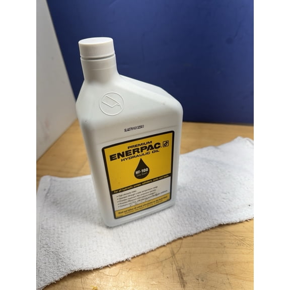HF100, 1 Quart, HF Hydraulic Oil for Powered Pumps Enerpac