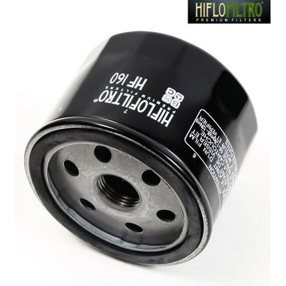 Hiflo HF160 Premium Oil Filter Black