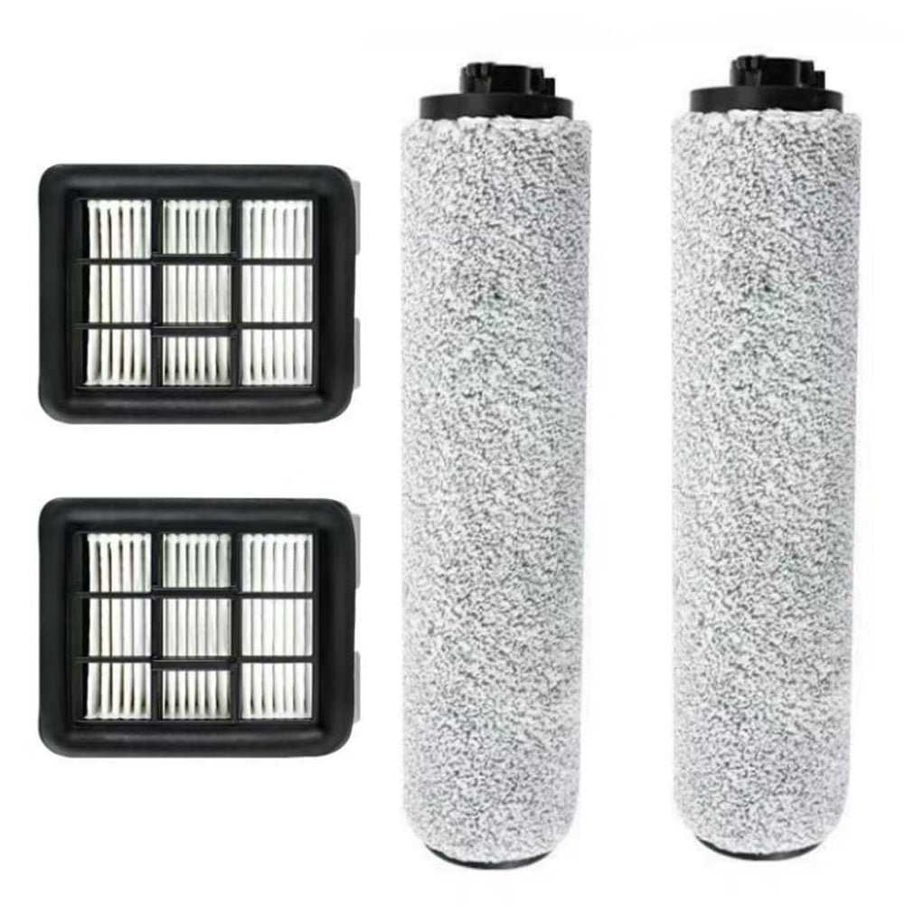 BISSELL Cleaning Parts CrossWave HF3 Brush Roll & Filter, 2 Rollers
