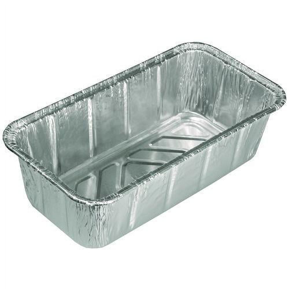 Handi-Foil 36 oz Aluminum Loaf Pans with Lids, 500 Pack