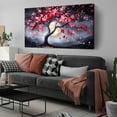 thumbnail image 1 of HFDF Black and White Wall Art Pk Tree of Life Wall Art for Livg Room Bedroom Office Bathroom Modern Canvas Prts of Plum Blossom 24x20inch Framed, 1 of 6