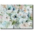thumbnail image 1 of HFDF Blooming Softly Wall Art, Premium Gallery Wrapped Canvas Décor, Ready to Hang, Made America Print 20x16inch Framed, 1 of 7