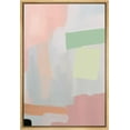 thumbnail image 1 of HFDF Canvas Print Wall Art Geometric Mid-Century Line Picasso Abstract Shapes Illustrations Modern Art Decorative Minimal Relax/Calm for Living Room, Bedroom, Office - Natural 16x24inch Framed, 1 of 5