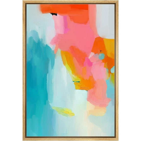 HFDF Canvas Print Wall Art Matisse Floral Nature Woman Portrait Abstract Shapes Illustrations Modern Art Decorative Minimal Relax/Calm for Living Room, Bedroom, Office - Natural 8x10inch Unframed