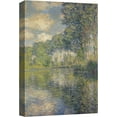 thumbnail image 1 of HFDF Canvas Prt Wall Art Verdant Forest Landscape Claude Monet Classical Illustrations Fe Art Decorative Vtage Watercolors Pastel Multicolor Zen for Livg Room, Bedroom, Office - 12x16inch Framed, 1 of 5
