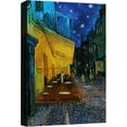 thumbnail image 1 of HFDF Canvas Wall Art Cafe Terrace at Night Van Gogh Poster Giclee Wall Decorations for Living Room High Definition Printed 8x10inch Unframed, 1 of 5