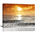 thumbnail image 1 of HFDF Christian Ocean Wall Art Nautical Bible Verse Pictures Wall Decor Scripture Religious Canvas Coastal Painting Modern Artwork Home Decoration for Living Room Bedroom Office 24x16inch Framed, 1 of 6