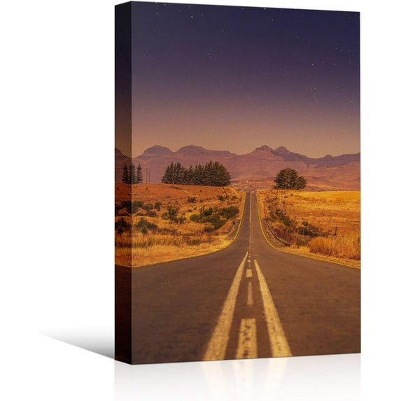 HFDF Custom Canvas Wall Art with Your Photos, Personalized Pictures to Canvas for Living Room, Bedroom 11x14inch Framed
