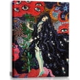 thumbnail image 1 of HFDF Girls Flower Eyes Hippie Psychedelic Vtage Fun Cool Colour Posters Wall Art Mystery Plants Star Patg Prt Art Wall Decor Bedroom Livg Room Apartment Teen Dorm 12x18inch Framed, 1 of 6