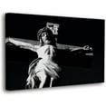 thumbnail image 1 of HFDF Jesus Wall Decor, Christian Cross Wall Home Posters, Judah Religious Lord Prayer Bible Wall Art Canvas 09JESUS SCULPTURES 24x16inch Framed, 1 of 6