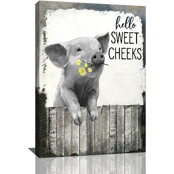 HFDF Lake Paddle Canvas Wall Art Prints Artwork Signsfor Lake Porch Wall Decor Room Bathroom Decor,, Lake Housewarming Gift, Lake Cabin Paddle Canvas Wall Decor, Lake Lover Gift 16x20inch Framed