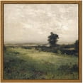 thumbnail image 1 of HFDF SquareCanvas Wall Art, Nature Scenery Decor Farmhouse Quiet Forest Awakening Wall Art Prints, Autumn Fall Classical Retro Living Room Bedroom Office Home Decor 16x12inch Framed, 1 of 6