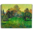thumbnail image 1 of HFDF The Poet's Garden (1888). Van Gogh Art Reproduction. Gicless Canvas Print Landscape Wall Art. 10x8inch Framed, 1 of 5