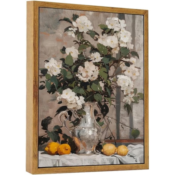 HFDF Vintage Wall Art Home Decor,Canvas Wall Art Seventeenth Century Lady by William Merritt Chase Classical Women Painting Picture,Vintage European Portrait for Decor Wall Art 16x24inch Framed