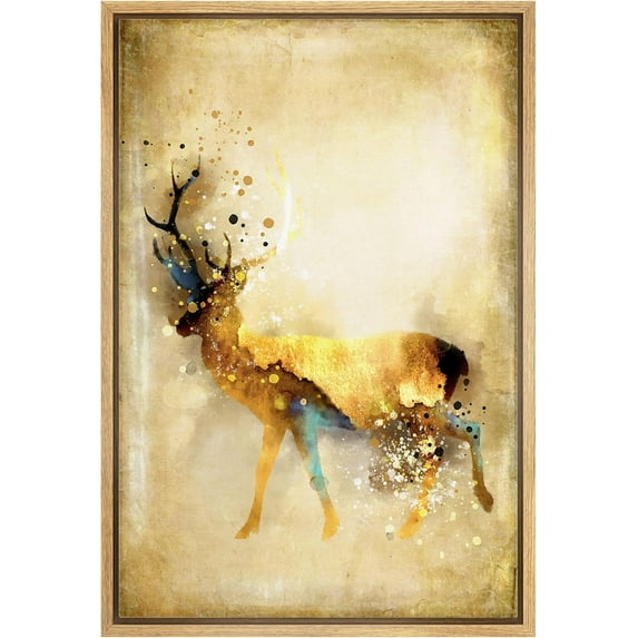 HFDF VintageCanvas Cactus Wall Art, Botanical Floral Office Decor, Rustic Kitchen Still Life Paintings Retro Decor, 12x16inch Framed