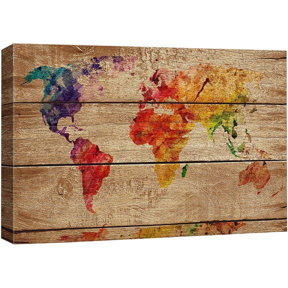 HFDF Wexford Home Burst of Spring II Gallery Wrapped Canvas Wall Art,, Multicolor 14x11inch Framed