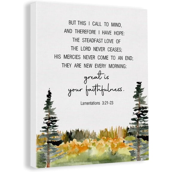 HFDF spirational Christian Wall Art Decor Steadfast Love Scripture Canvas Patg Bible Verse Canvas Artwork Prt Poster Decoration for Home Bedroom 8x10inch Unframed