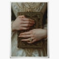 thumbnail image 1 of HFDF vtage Bookish wall art 97 Decor Gothic Victorian Wall Art dark antique Art Wall lace Pearls Classic Romantic Art Moody Maximalist Home Bedroom Decorations 8x10inch Framed, 1 of 6