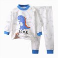 thumbnail image 1 of HFHAPW Little Girl Boys' Pajamas Sets Cute Graphic Toddler Pjs Kids Sleepwear Fall Winter, 1 of 4