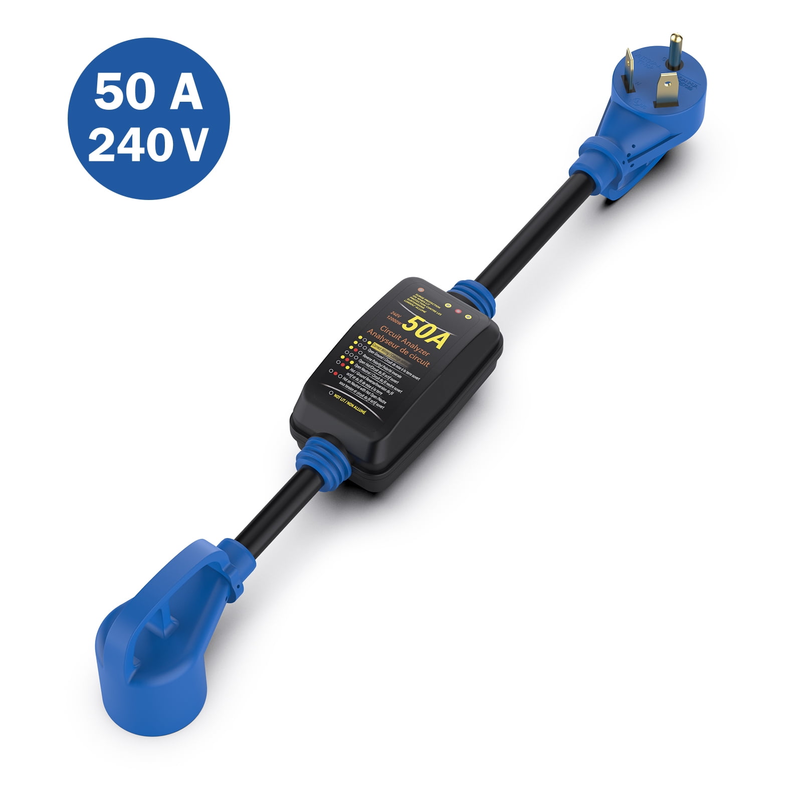 Camco PowerGrip Camper/RV 50Amp Voltage Protector Features