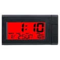 thumbnail image 1 of HFLWYWD 2 In 1 Car Digital LCD Electronic Time Clock ThermometerWatch US Backlight, 1 of 1