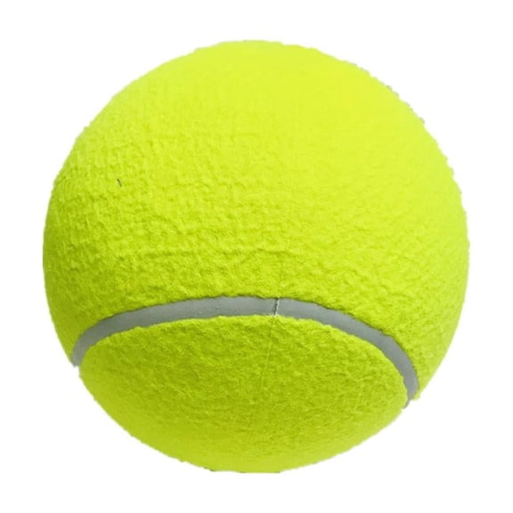 HFLWYWD 24cm Inflatable Toy Tennis Ball Giant Ball Outdoor Beach Tennis# Sports