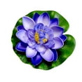thumbnail image 1 of HFLWYWD Artificial Floating Foam Lotus Flower with Water Lily Pad,Lifelike Pond Pool Lotus Ornaments,Realistic Ornament for Home Garden Pond Aquarium Decor P1F0, 1 of 8