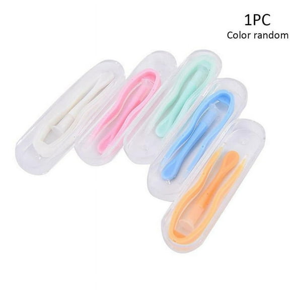 HFLWYWD Contact Lens Applicator Inserter Tool Tweezers Remover Case Solution Helper