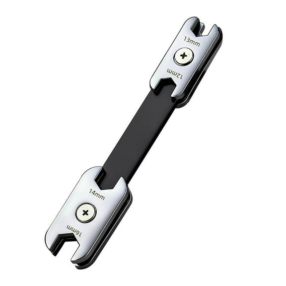 HFLWYWD Universal Wrench 8 in 1 Socket Wrench Tool with Multifunction 360 Degree Rotating Head,Open End/Box End Configuration Constructed With Vanadium Steel Spanner Tool For Home & Car Repair