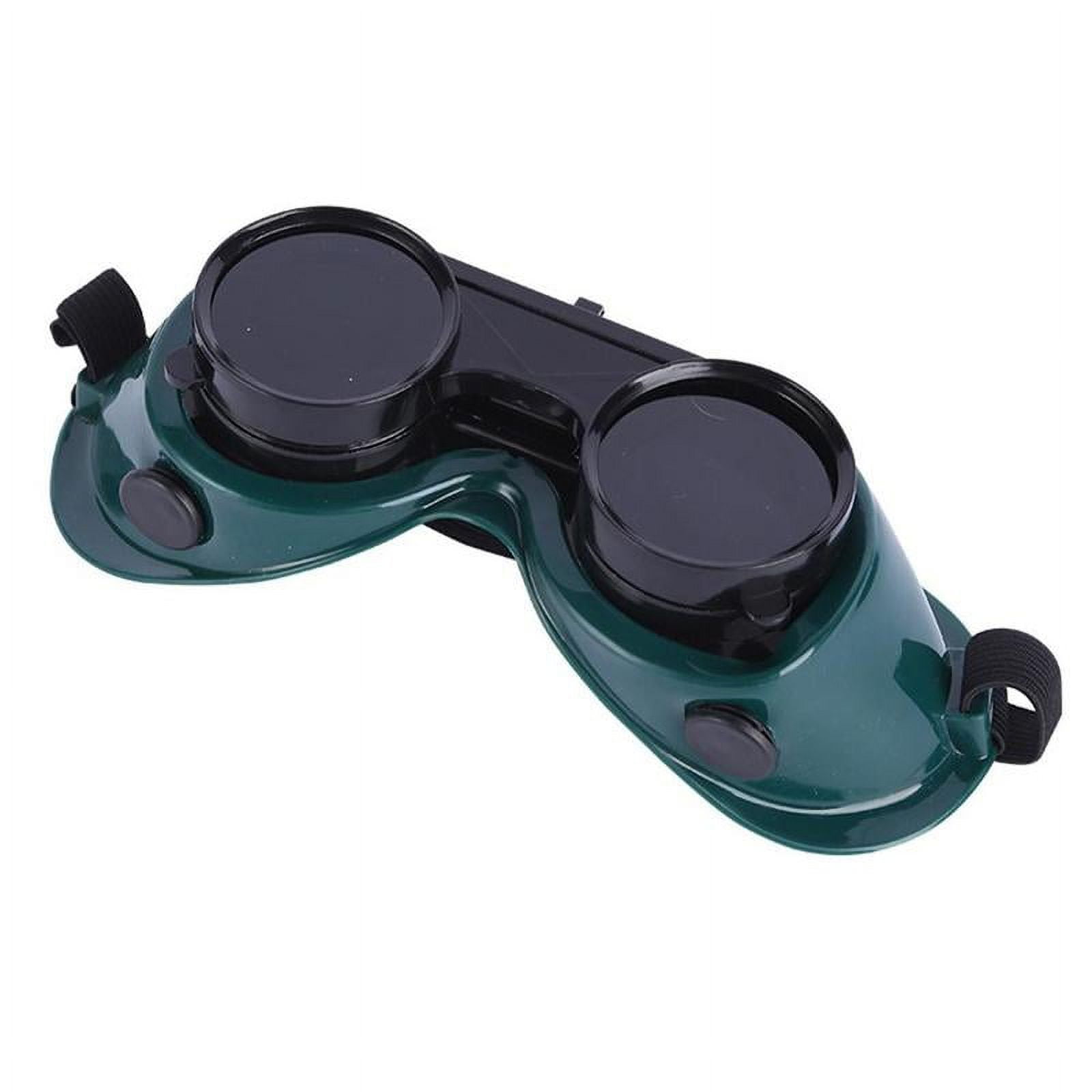 HFLWYWD Welding Cutting Welders Goggles Glasses Flip Green Up Lenses