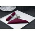 thumbnail image 1 of HFM FP1303 15.5 x 15.5 in. Flat Fold Ultra Ply Dinner Napkin, Burgundy, 1 of 1