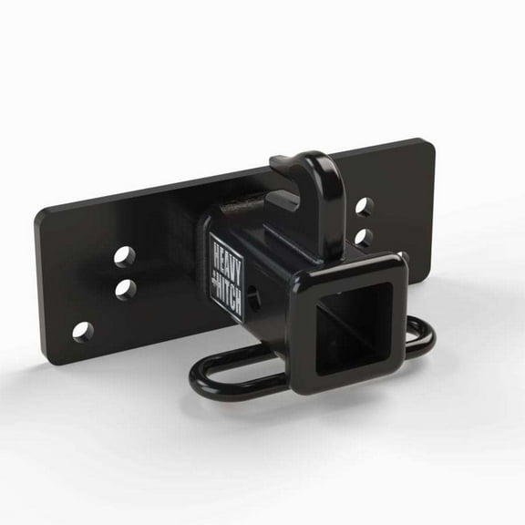 HFR123: Front Receiver Hitch for John Deere Sub-compact Tractors - Black